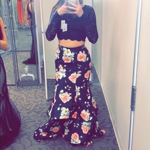 Two Piece Mermaid Dress